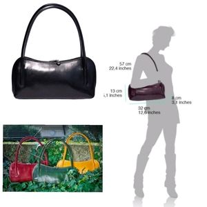GENUINE Italian Calf Leather Serafina Shoulder Bag